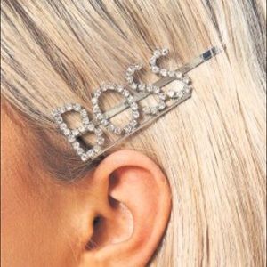 New💕Bling BOSS Hair Pin  Brand New - New Women | Color: Multi Color